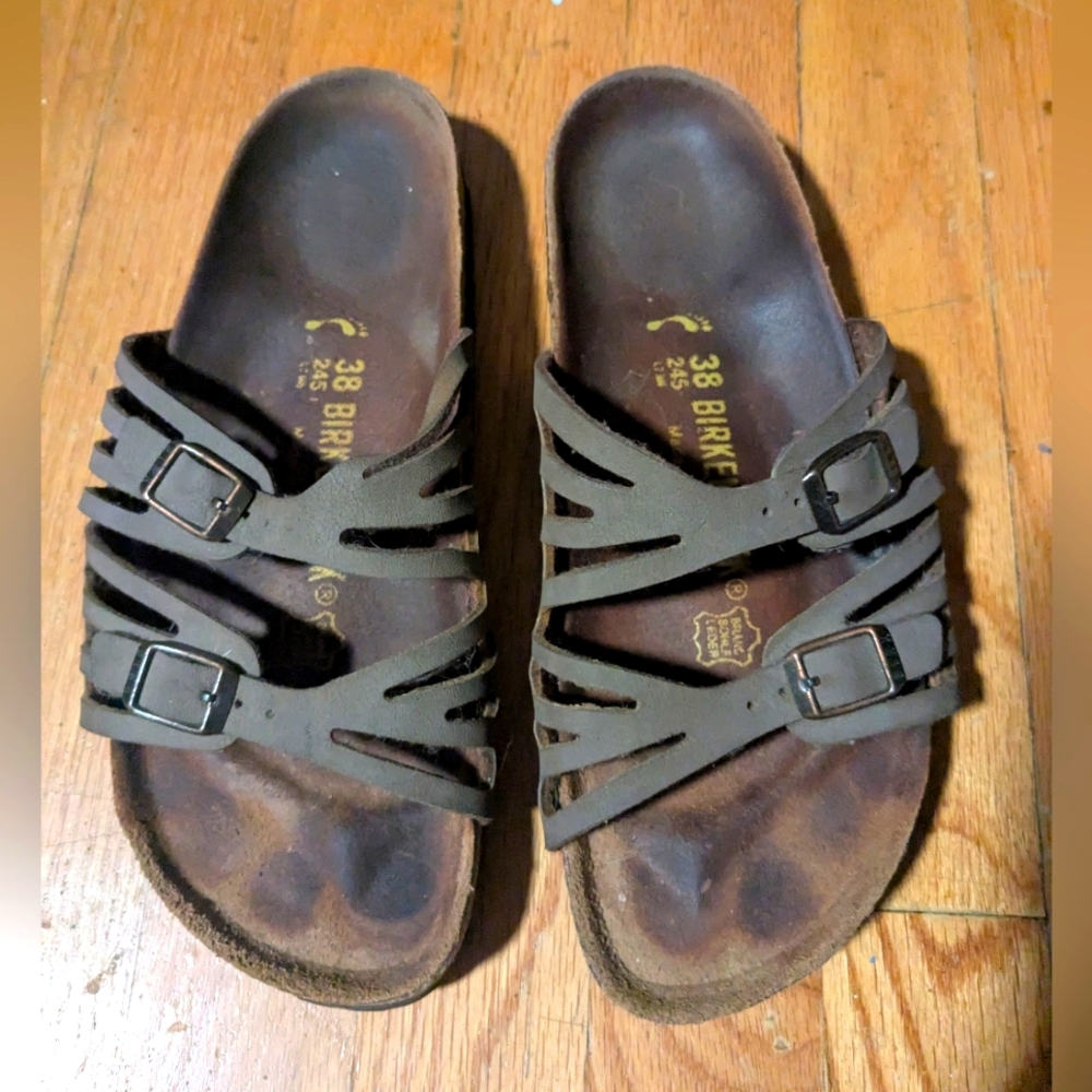 Birkenstock Granada Sandal Mocha Birkibuc (Women's)